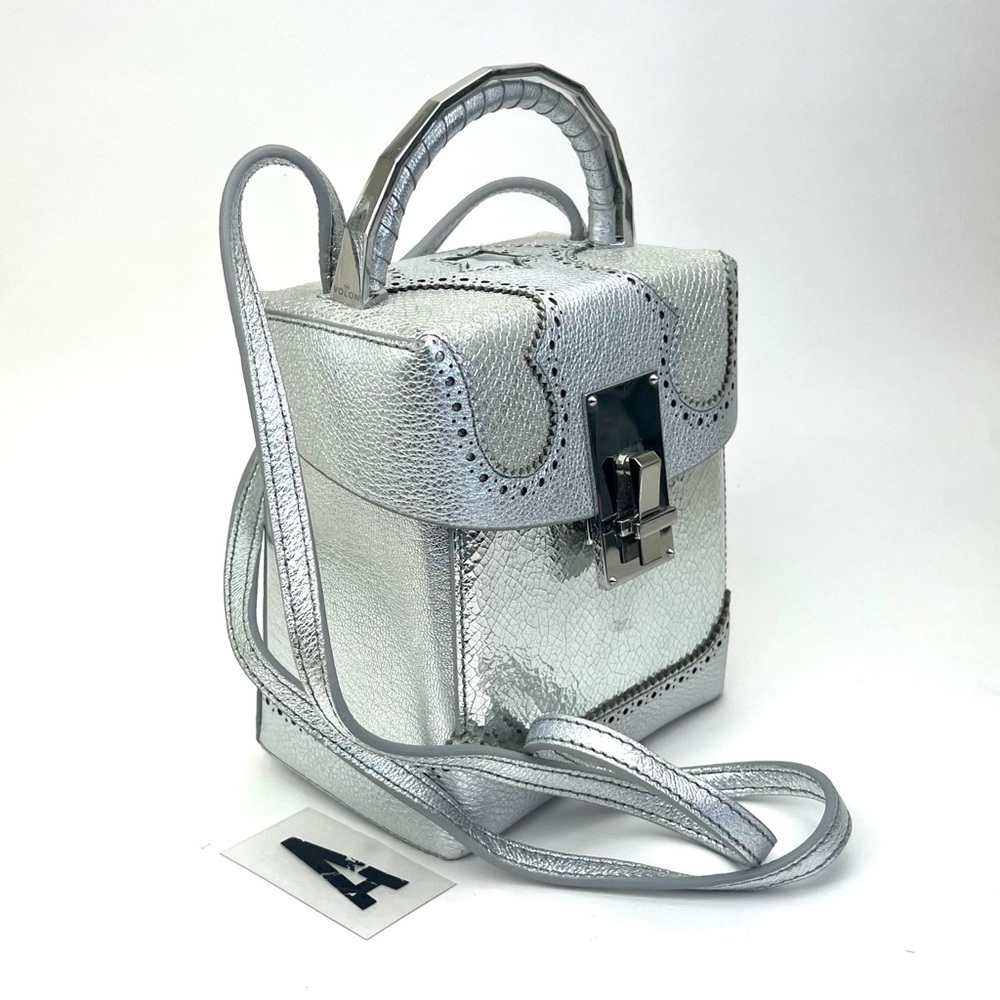 THE VOLON Great Alice Leather Box Bag - Picture 7 of 16